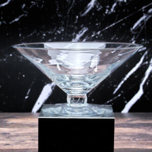 10" round Flared Glass Bowl (59 oz)