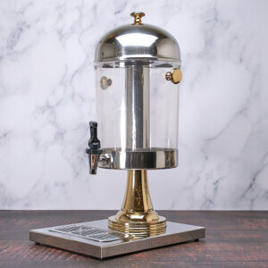 2.2 Gal. Dispenser-stainless W/gold Accents