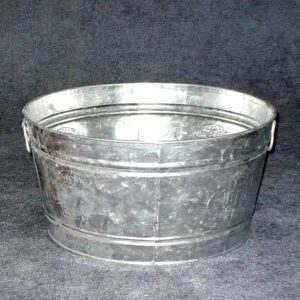 21" Zinc Tub