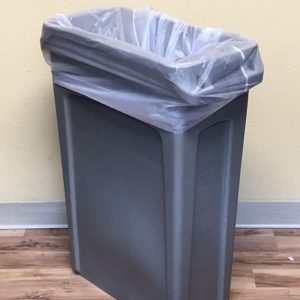 22. gal. Slim Jim Trash Can w/ Liner