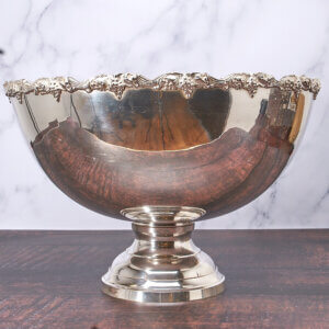 4 gal. Silver Punch Bowl