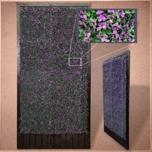 4' x 8' Trellis - Vineyard w/ Lavender Foliage