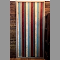 4' x 8' Wall Panel - Reclaimed Sunbleached Wood