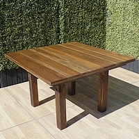 48" Square Vintage Vineyard Table