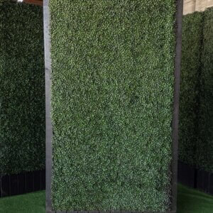 4' x 8' Trellis w/ Hedge Backing With Lights Option