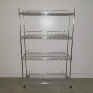 5' x 7' Rolling Metro Rack w/ 5 Shelfs