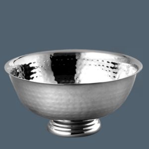 6.75" Round Hammered Stainless Revere Bowl