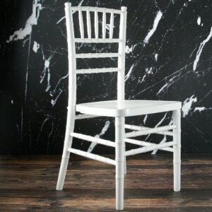 Children's White Chiavari Chair