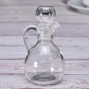 Cruet with stopper 6 Oz. Glass