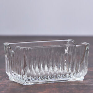 Glass Sugar Caddy