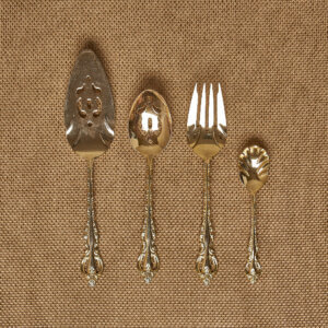 Gold plated Serving Pieces
