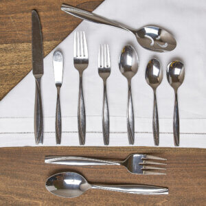 Luxe Stainless Steel Flatware