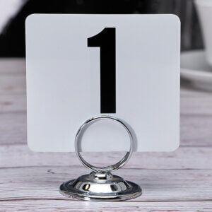 Small Table Number Stand