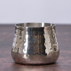 Sugar Bowl - Hammered Stainless