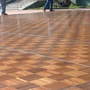Vintage Oak Dance Floor