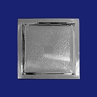 15" Square High Polished Stainless