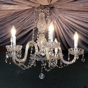 2 x 2 Crystal Chandelier