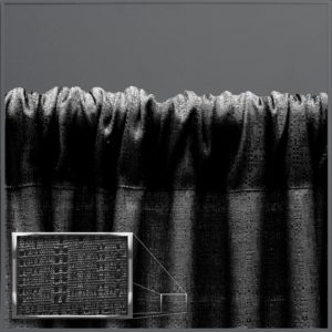 8' tall Black Banjo Pipe & Drape