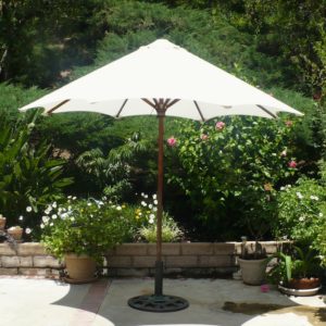9 1/2' Market Umbrella - Ivory