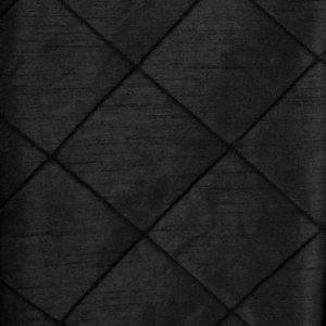 Black Silk Pintuck Linens
