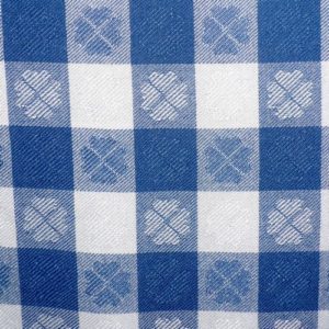 Blue & White Check Linens