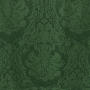 Hunter Green Brocade Linens