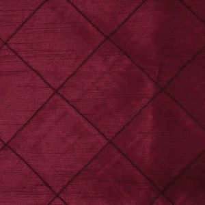 Merlot Silk Pintuck Linens