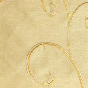 Soft Gold Silk Swirl Linens
