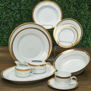 Luxor Gold "Greek Key" China