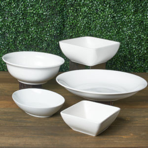 White China Bowls