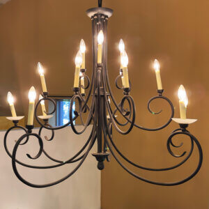 Chandelier Wrought Iron