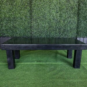 2' x 4' Coffee Table Black