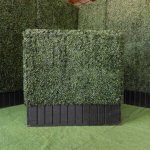 4' x 4' x 20" Small Double Sided Hedge Wall