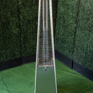 Pyramid Flame Heater - Stainless w/ Tank