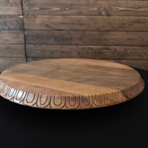 18" Lazy Susan - Wood