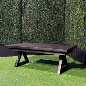 2' X 4' Magnolia Black Coffee Table