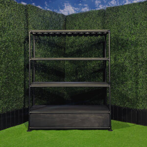 5'  Magnolia Black Back Bar